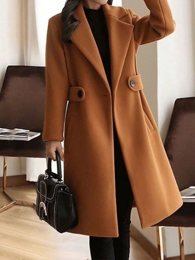 SIENNA | Cappotto Classico in Lana