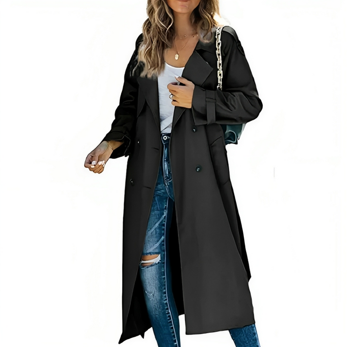 Emily | Trench doppiopetto elegante e disinvolto