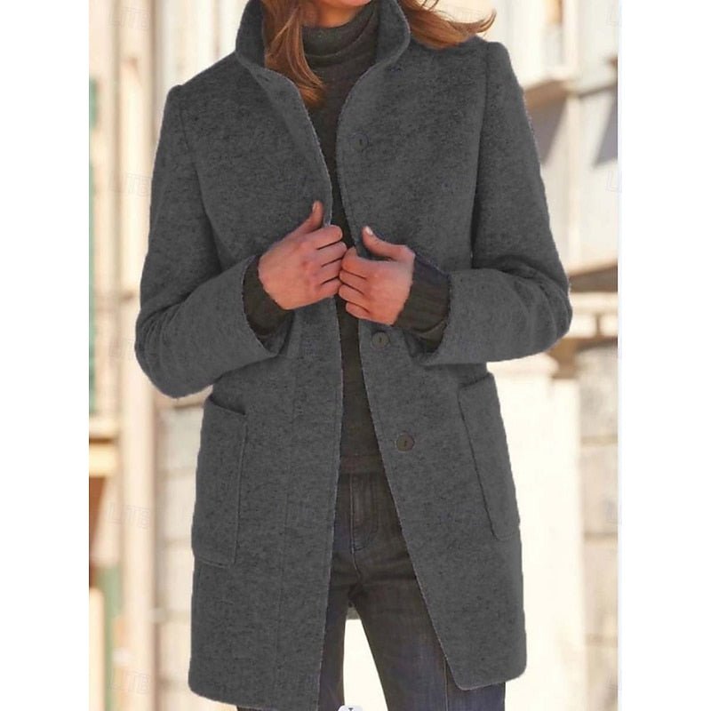Felicity | Cappotto Elegante a Collo Alto