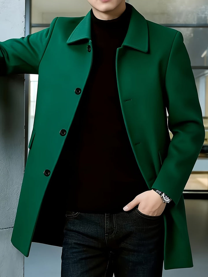 Gerard | Cappotto Single-Breasted Elegante