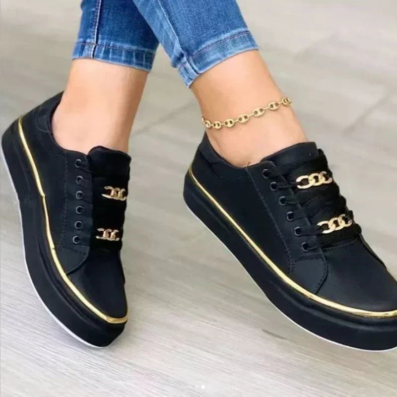 Martina | Sportliche orthopädische Sneaker mit Schnürsenkeln