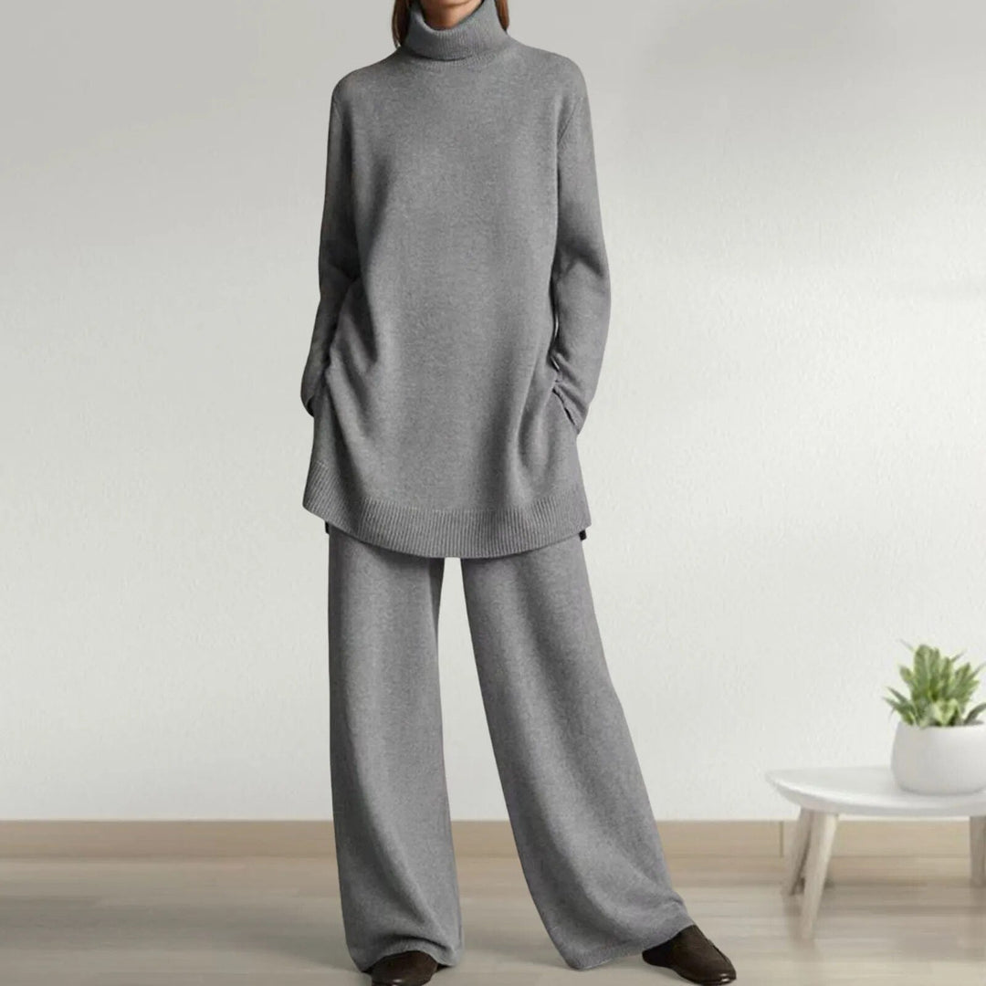 Elena | Set da due pezzi in Maglia Comodo ed Elegante