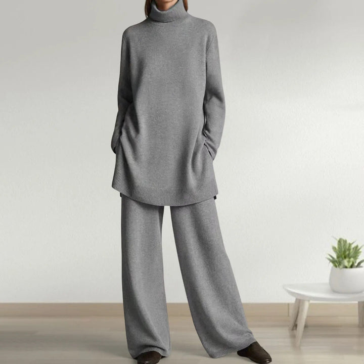 Elena | Set da due pezzi in Maglia Comodo ed Elegante