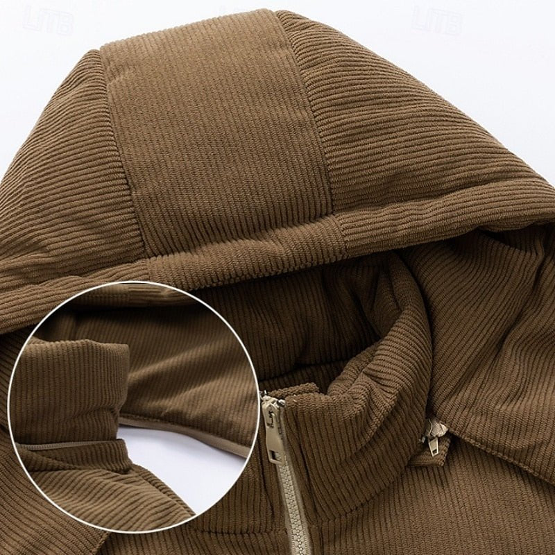 Garrison | Giacca Puffer con Cappuccio per Natale
