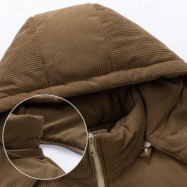 Garrison | Giacca Puffer con Cappuccio per Natale