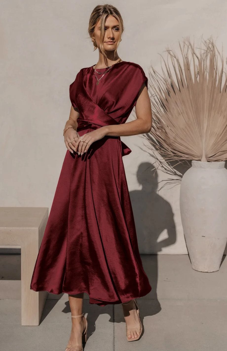 Parnella | Elegant Summer Midi Dress