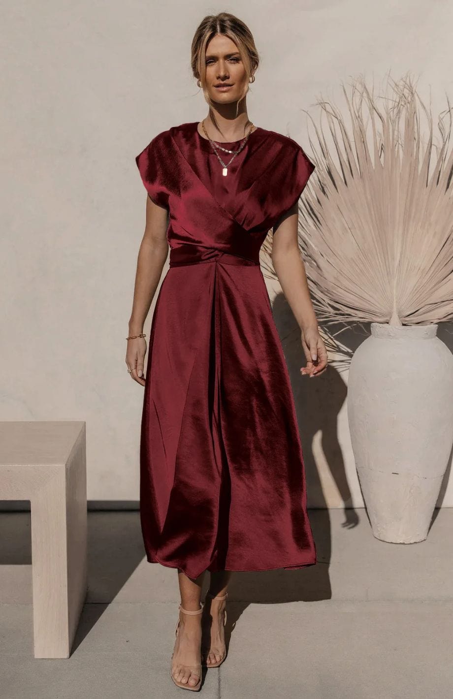 Parnella | Elegant Summer Midi Dress