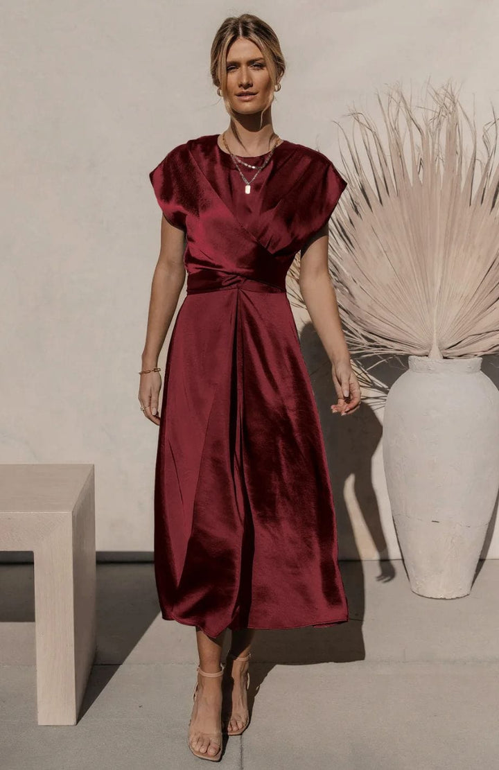 Parnella | Elegant Summer Midi Dress