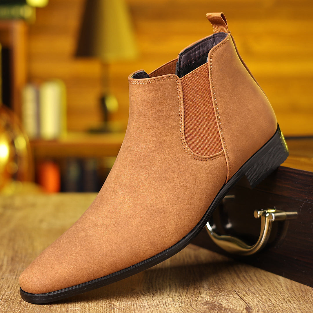 Giuseppe | Eleganti Stivali Chelsea in Pelle Liscia