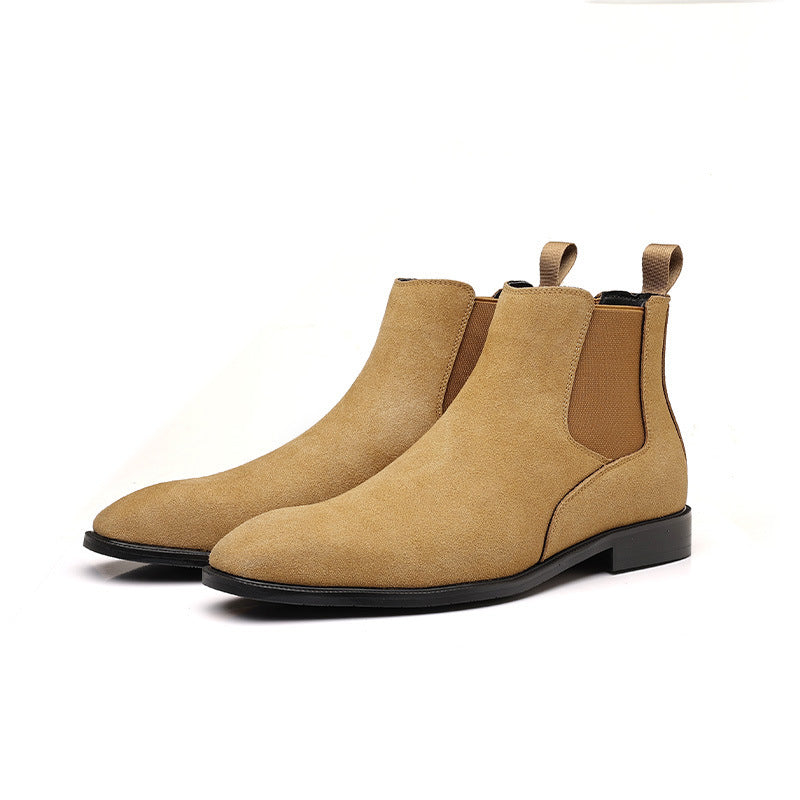 Giuseppe | Elegante Chelsea-Stiefel aus glattem Leder